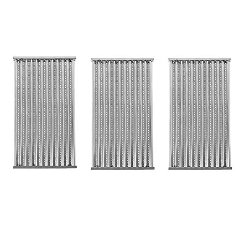 SafBbcue 3 Pack Stainless Steel G533-2200-W1 True Infrared Grill Emitter Plates for Charbroil 463242715 463242716 463276016 466242715 466242815 463257520 17 Inch Replacement Grill Emitter Grates Parts