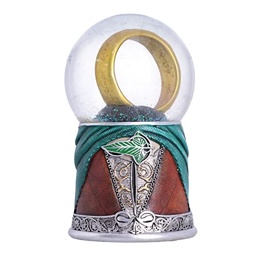 Nemesis Now Officially Licensed Lord of The Rings Frodo Snow Globe, 17cm, Multicolour