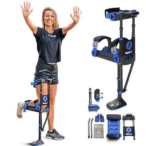 iWALK3.0 Hands Free Crutch - Pain Free Knee Crutch - Alternative to Crutches