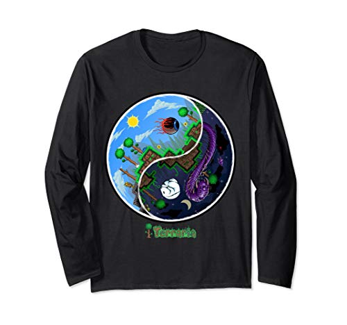 Terraria Long Sleeve T-Shirt: Night and Day