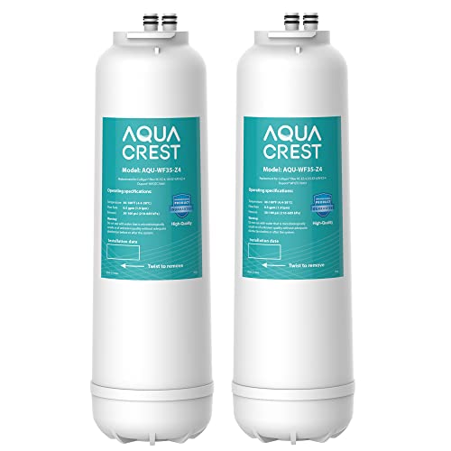 AQUA CREST RC 4 EZ-Change Premium Water Filter Replacement, Replacement for Culligan RC-EZ-4, IC-EZ-4, US-EZ-4, RC-EZ-3, DuPont WFQTC30001, WFQTC70001, 2K Gallons (Pack of 2)