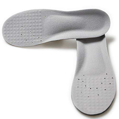 Shoe Insoles, Memory Foam Insoles, Providing Excellent Shock Absorption and Cushioning for Feet Relief, Comfortable Insoles for Men and Women for Everyday Use, S [US : 4.5-6.5] Black