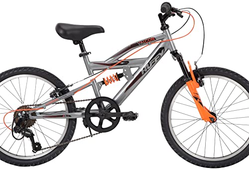 Huffy Valcon 20' Boy's Full Suspension Mountain Bike, 6 Speed, Quick Connect Assembly