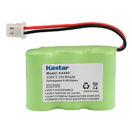 Kastar Battery Replacement for Kaito KA500 KA550 KA600 5-Way Weather Alert Shortwave Radio, Eton/GRUNDIG FR200 FR200G FR250 FR300 FR350 FR370 FR400 FR405 FR600 FR600B Radio