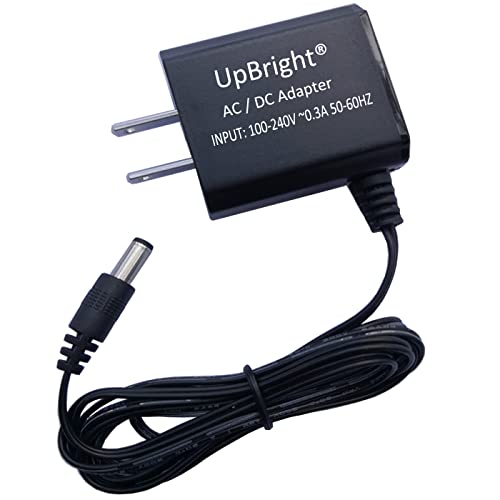 UpBright 6V AC Adapter Compatible with D.C.6V Disney Minnie Mouse 6 Volts Battery Powered Ride On Bike Quad Toy Cars Toddlers Kids KT1192WM 14740805 KT1123 8802-42 8802-58 6VDC Charger (w/Barrel Tip)
