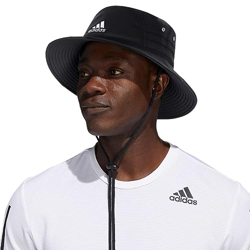 adidas Victory Bucket Hat (Black, One Size, Unisex, Sun Hat)
