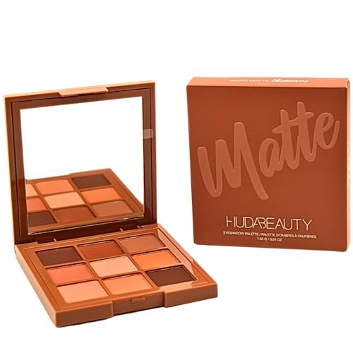 HUDA BEAUTY Matte Obsessions Eyeshadow Palette Warm Matte Obsessions