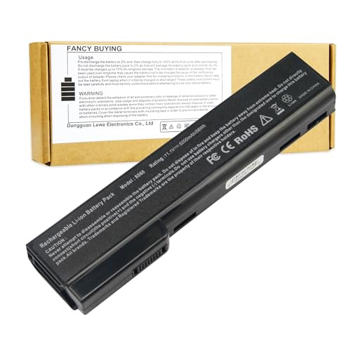 8460p Laptop Battery for HP EliteBook 8460w 8470p 8470w 8560p 8570p 8770P; HP ProBook 6360B 6460B 6465B 6470B 6560B 6565B 6570B Notebook, CC09 CC06 QK642AA 628666-001 630919-421 HSTNN-F08C HSTNN-OB2G