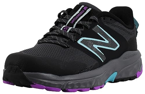 New Balance Women's Fresh Foam 510 V6 Trail Running Shoe, Magnet/Cosmic Rose/Virtual Blue, 8.5