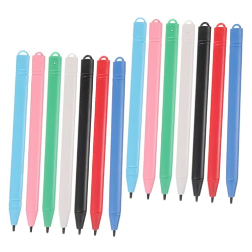 KJHBV 14pcs LCD Tablet Pen Doodle Board Stylus Pen Stylus Pen for Writing Tablet Universal Stylus for Touch Screens LCD Tablet Stylus Plastic Liquid Crystal Drawing Board Pen