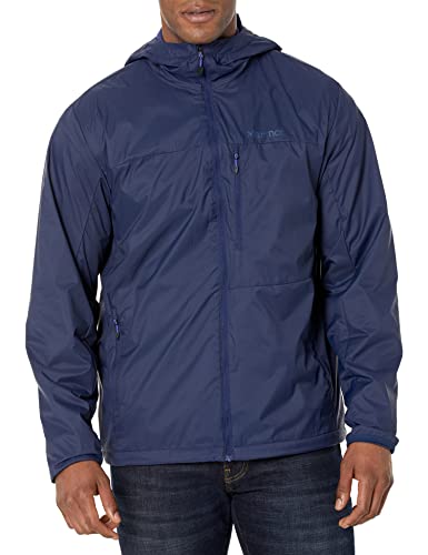MARMOT Men's Ether DriClime Hoody, | Water- Resistant, Recycled Material, Arctic Navy, Small