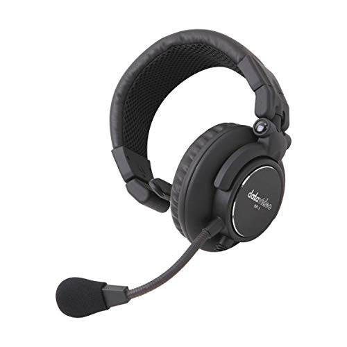 Datavideo HP-1 Single-Ear Headset with Microphone for ITC Intercom Systems