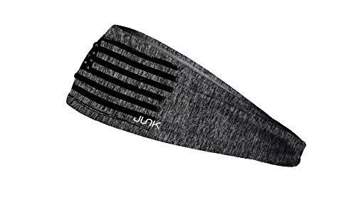 JUNK Brands Never Surrender Big Bang Lite Headband, Grey, One Size, NEVERSURRENDER-BBL