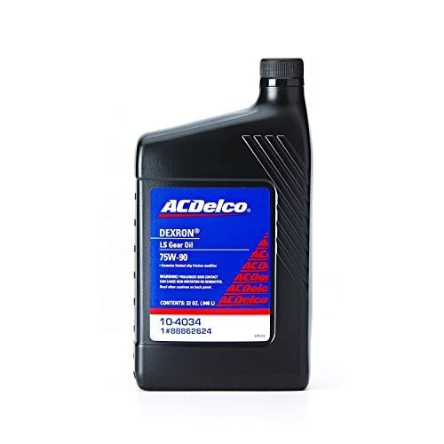 ACDelco GM Original Equipment 10-4034 Dexron LS 75W-90 Gear Oil - 32 oz