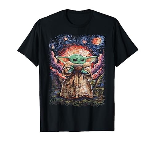 Star Wars The Child Starry Night T-Shirt