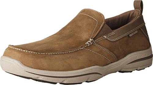 Skechers Men's Relaxed Fit: Harper-Forde Slip-On Loafer, DSCH, 11.5 M US