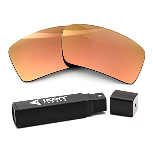 IKON LENSES Replacement Lenses For SPY Cyrus Sunglasses - Polarized (Rose Gold Mirror)