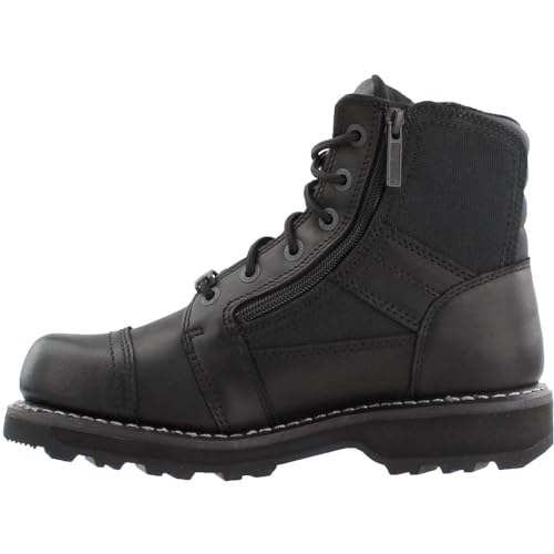 HARLEY-DAVIDSON FOOTWEAR Men's Bonham Work Boot, Black, 12 M US