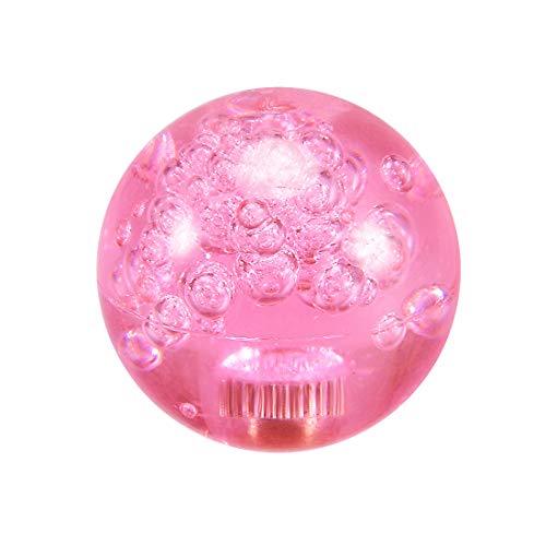 uxcell Joystick Ball Top Handle Rocker Round Head Arcade Game DIY Parts Replacement Crystal Pink