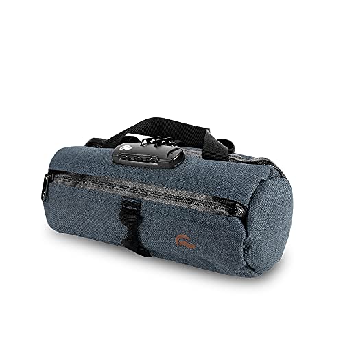Duffle bag Small 10'- Smell Proof - With combo lock - SK9 Premium odorless Technology (Blue Navy)