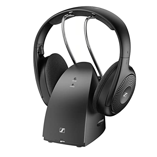 Sennheiser RS 120 Wireless TV Headphones - Crystal-Clear Sound, Lightweight, Easy Controls, 60m Range