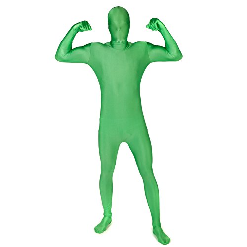 Morphsuits Spandex Bodysuit Zentai Green Adults Halloween Costume - Medium
