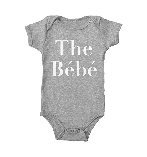 The Bebe - Baby Moira TV Show Parody Bodysuit (Light Gray, 6 Months)