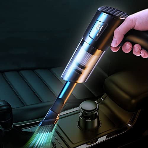 Sales Clearance Handheld Car Vacuum Cleaner High Power Cordless, 120W Portable Wireless Car Vacuum Cleaner with Strong Suction, Mini Hand held Vacuum Cleaner for Car Home Cleaning