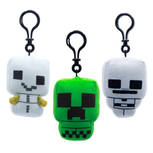 Minecraft Plush Backpack Hangers (Flat Style)