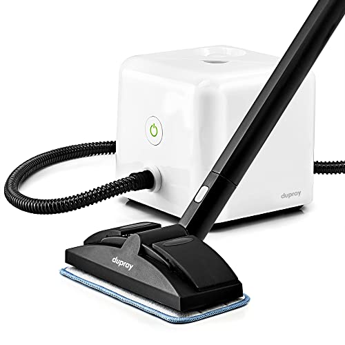 Dupray Neat Steam Cleaner Powerful Multipurpose Portable Steamer for Floors, Cars, Tiles Grout Cleaning Chemical Free Disinfection Kills 99.99%* of Bacteria and Viruses