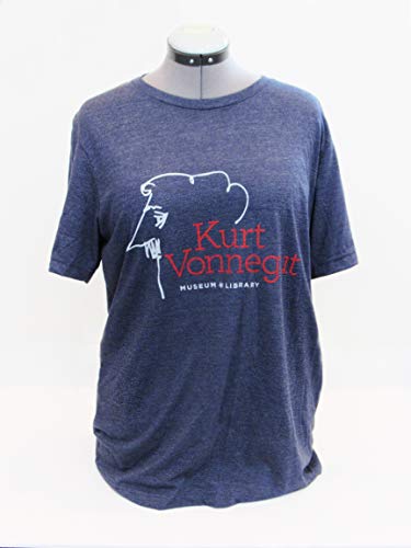 Kurt Vonnegut Museum Library KVML Logo Unisex T-Shirt (Large)