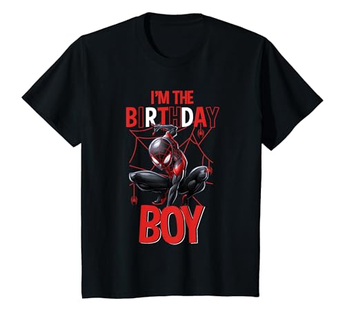 Marvel Spider-Man Miles Morales I'm The Birthday Boy T-Shirt