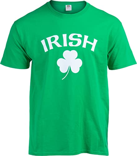 Irish Pride Unisex Ireland T-Shirt/St. Patrick's Day Irish Pride Tee Shirt-Green-Large