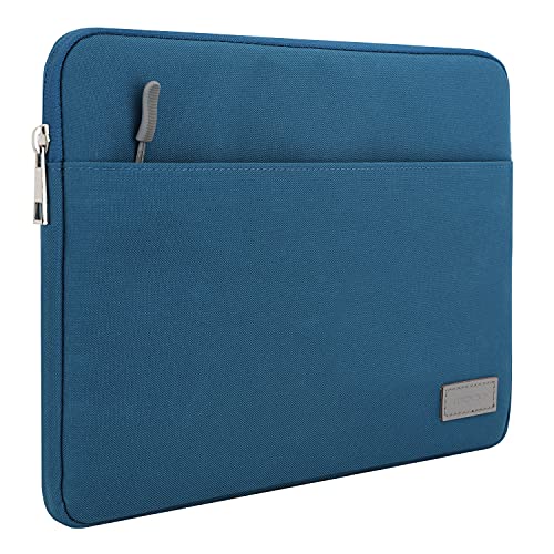 MoKo 9-11 Inch Tablet Sleeve Bag Carrying Case Fits New 11-inch iPad Pro M4/iPad Air M2 2024, iPad Air 5/4/3th 10.9/10.5, iPad Pro 11 M2,iPad 10th 10.9, iPad 9/8/7th Gen 10.2,Tab S8/S9 11,Peacock Blue