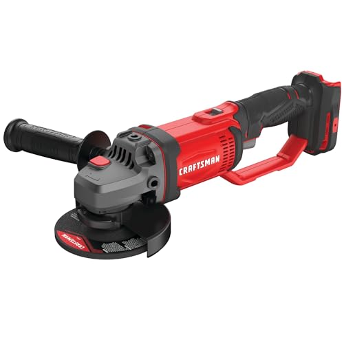 CRAFTSMAN V20* Angle Grinder, Small, 4-1/2-Inch, Tool Only (CMCG400B)