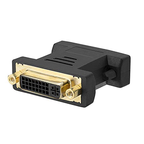 Cmple - DVI-A Female to HD15 (VGA) Male Adapter Gold
