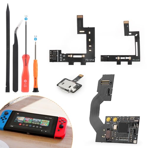 Console Cable for RP2040 Switch Firmware Core Chip for Nintendo Switch Flashable and Upgradable Chip Accessories Replacement Parts with Repair Tools