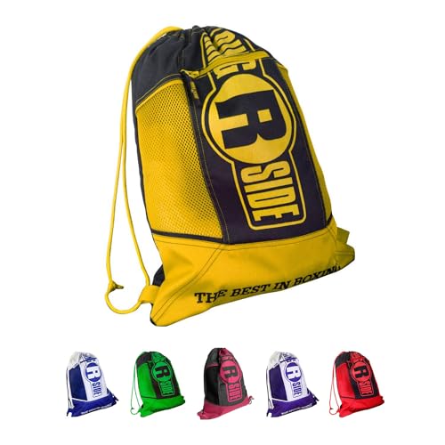 Ringside Boxing Gym Lightweight Glove Bag, One Size, Yellow/Black