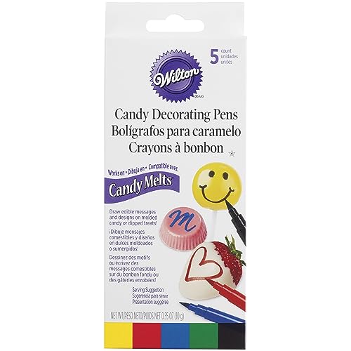Wilton Candy Melt Writing Pen, Primary Color