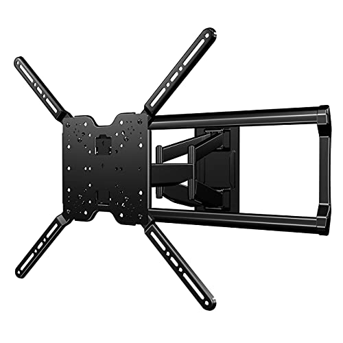 SANUS Full Motion TV Wall Mount for TVs up to 90' - Premium Design Extends 24' with Fingertip Swivel and Tilt - Easy 20 Minute Install - OLF24