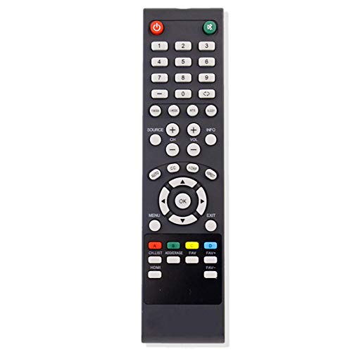 Replacement Remote Control Fit for Seiki TV SC391TS LC-40G81 SC461TS SC501TS SC552GS SC601GS SC601US SC601TS SE131FS SE191FS LE-46GCA LE-55G77E SE39UY04 SE47FY19 LE-32SCL-C SE55UY04 SC22HY07 SC552GS