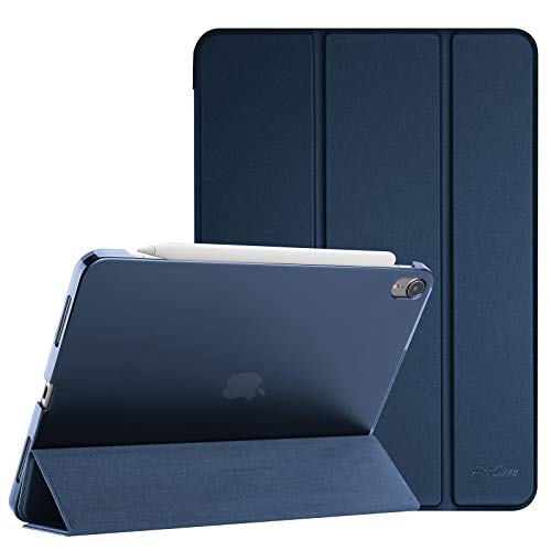 ProCase Smart Case for iPad Air 5th Generation 2022 / iPad Air 4th 2020, 10.9” Cover for iPad Air 5 A2589 A2591 A2588/ Air 4 A2316 A2324 -Navy
