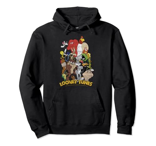 Looney Tunes Character Stack Group Shot Pullover Hoodie