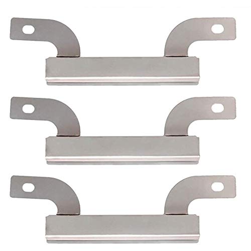 BBQ-Element Grill Crossover Burner Replacement Part for Brinkmann 810-2410-S, 810-9425-W, 810-8534-S, 810-2411-F, 810-4580-S, Set of 3 Stainless Steel Carryover Tube for Charmglow 810-7451-F and Other