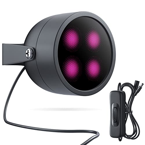 Tendelux 4W IR Illuminator for VR Headsets, On/Off Switch Infrared Light for Enhancing Tracking Sensitivity in The Dark, Compatible with Meta Quest 2 & More
