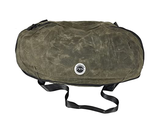 Overland Vehicle Systems 21029941: Large Duffle with Handle and Straps - #16 Waxed Canvas