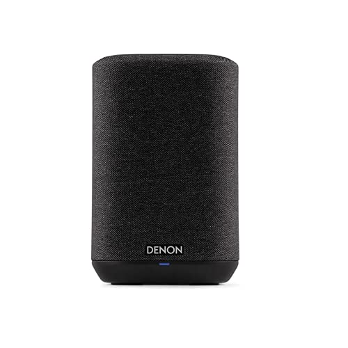 Denon Home 150 Wireless Smart Speaker – Compact Design, Wi-Fi & Bluetooth, HEOS Built-in, Alexa Built-in, Siri & AirPlay 2, Spotify Connect, Multi-Room Support, Black