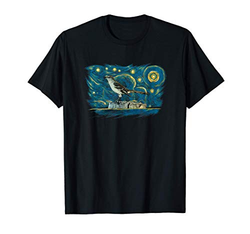 Retro Vintage Style Mockingbird T-Shirt