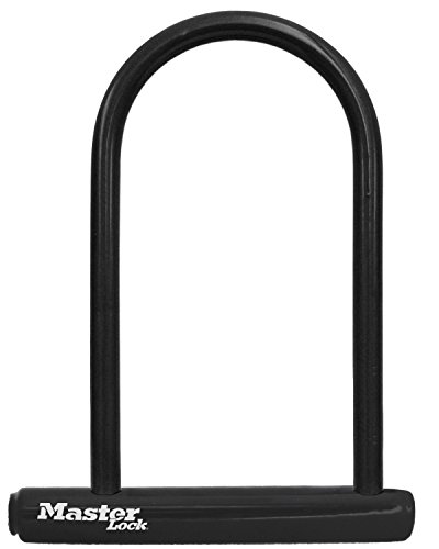 Master Lock 8320D Keyed U-Lock, 7-1/4' x 8', Black