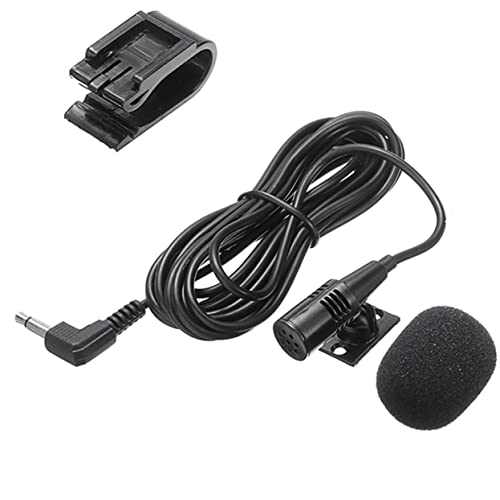 Xtenzi Microphone Mic 3.5mm for Car Vehicle Head Unit Stereo Receivers DVD Navigation XT91504 Compatible with JVC